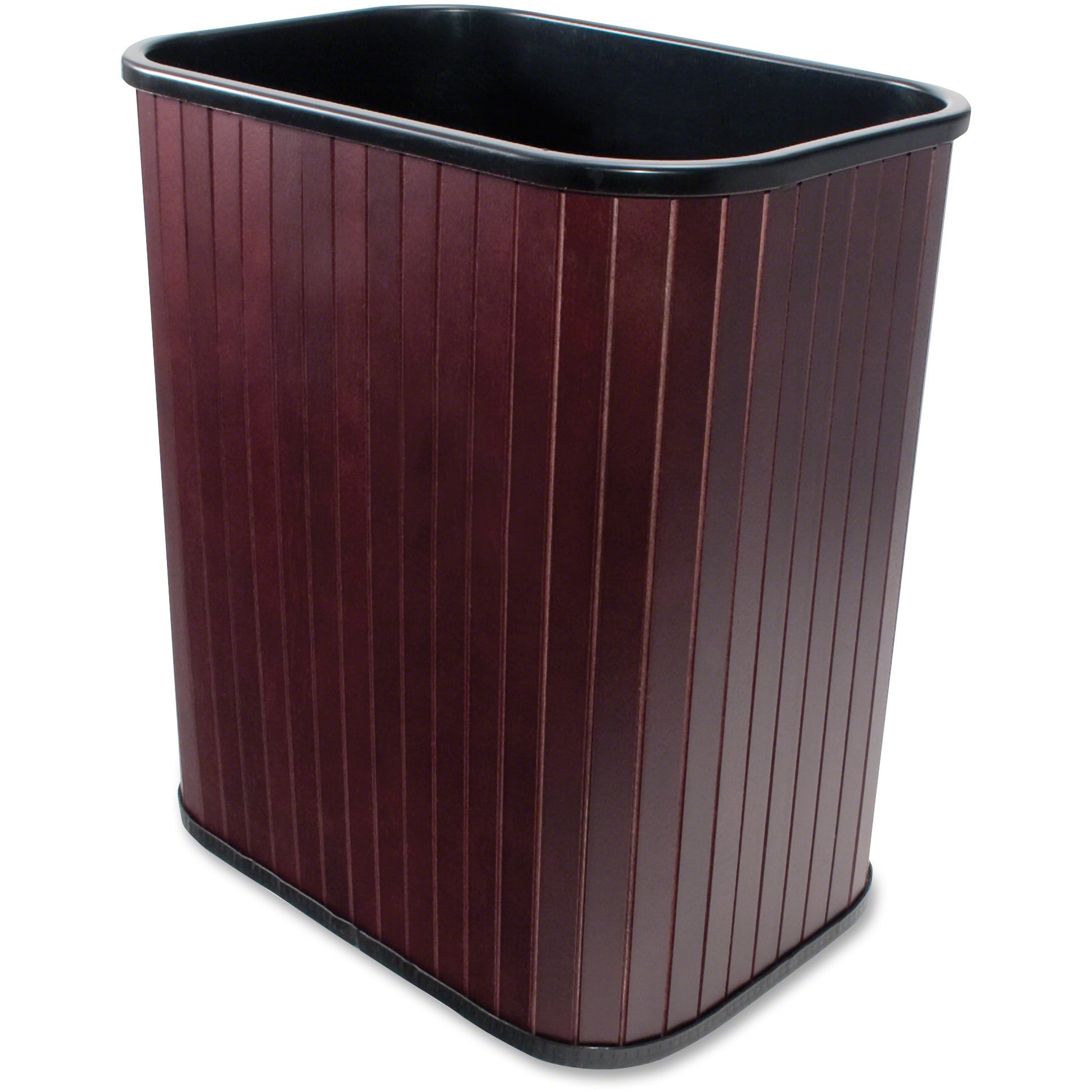Wood Rectangular Waste Basket