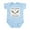 Sky Blue, variant on CafePress - Watch Lacrosse With Daddy Infant Bodysuit - Baby Light Bodysuit, Size Newborn - 24 Months
