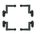 thumbnail image 1 of Wood Shutter Hardware 30-14-88510 New York Style Hinge Kit, 1.5 in. - Black, 1 of 1