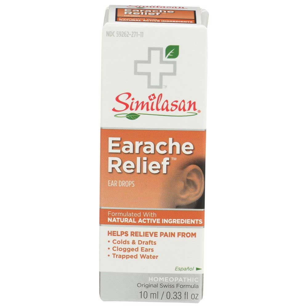 Similasan Earache Relief Ear Drops, 10 Milliliter 1 Each.