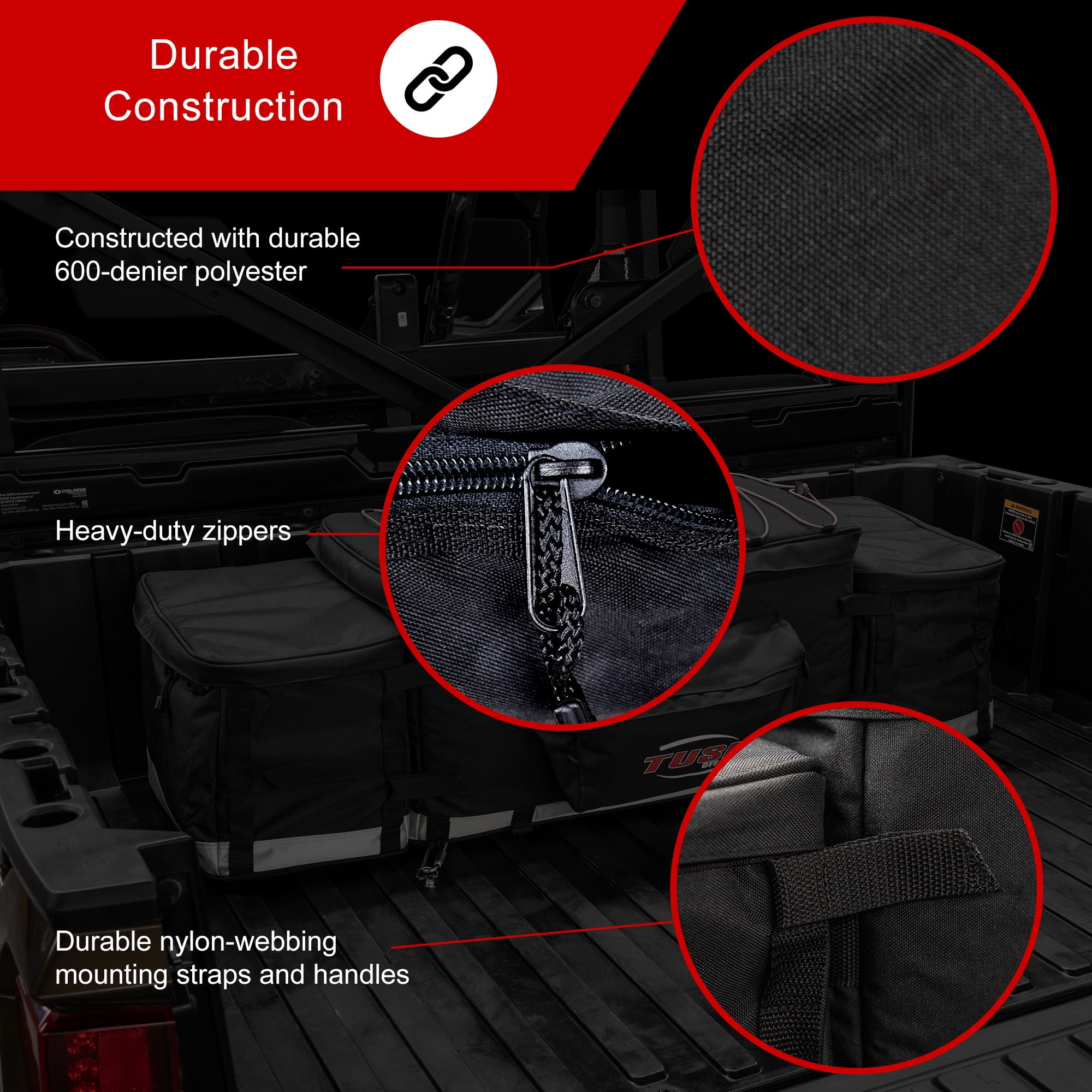 Tusk Modular UTV Storage Pack Black
