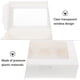 thumbnail image 5 of FELTECHELECTR 20 cajas de almacenamiento para pasteles de seis rejillas, caja para pasteles, caja para postres, contenedor de papel para pasteles, 5 of 6