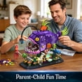 thumbnail image 5 of Simarrant 1145PCS Anglerfish Building Set with Lights, Ocean Animal Model, ABS Building Blocks for Adults Teens 12+, 5 of 10