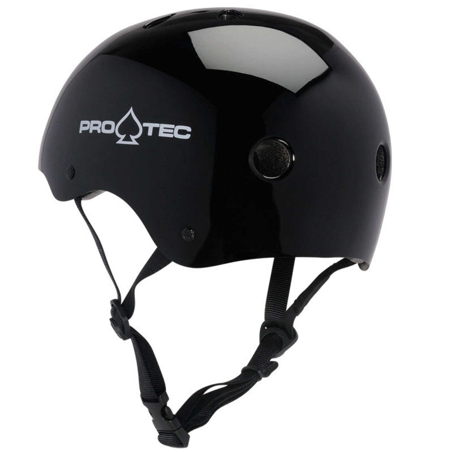 Protec Classic Skate MD 22 to 22.8in (56 to 58 cm) Gloss Black BMX/Skate