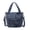 Blue, variant on Denim Shoulder Bag for Women Casual Jean Purse Small Tote Crossbody Bag with Adjustable Detachable Strap and Button Closure