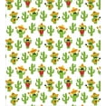 thumbnail image 3 of Ambesonne Cinco de Mayo Duvet Cover Sets, Cactus Characters Fun, 2-Queen, Lime Green White Mustard, 3 of 7