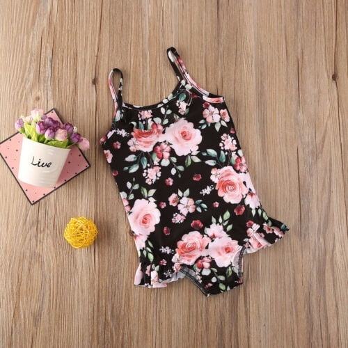 flower bathing suit