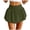 Army Green, variant on GEWSEY Women's Bubble Skirt Elastic High Waisted Puffy Skorts Shorts Y2k Skirts with Shorts Underneath (Blue, M)