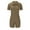 Khaki, variant on pstuiky Womens Jumpsuit, Solid Color Athletic Short Elastic Pants Athletic Rompers for Women Dressy Beige L