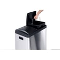 thumbnail image 4 of The Point Gallery Step N' Sort 2-Compartment Trash and Recycling Bin, 4 of 9