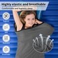 thumbnail image 2 of Forro para saco de dormir Naturehike de alta elasticidad para acampar y viajar, 2 of 8