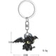 thumbnail image 2 of Toothless Dragons Keychain, How to Train Your Dragon, How to Train Your Dragon, Valentine's Day Gift Idea for Couples, 2 of 4