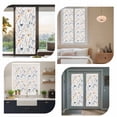 thumbnail image 7 of Watercolor Flower Window Privacy Film, Spring Farm Leaf Country Retro Plant Static Cling UV Sun Blocking Heat Control Window Tint, Non-Adhesive One Way Windows Privacy Cover 17.7''x78.7'', 7 of 7
