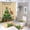 AA, variant on Charming Winter Hot Air Balloon Scene Shower Curtain Bathroom Sets Toilet Lid Rug, Bath Mat And Contour Mat, Shower Curtain 4Pcs