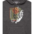 thumbnail image 3 of MTV - Moon Person Earth Repeated - Men's Fleece Pullover Hood, 3 of 5