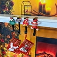 thumbnail image 7 of Christmas Stocking Hooks, Christmas Decorations, No Damage Fireplace Hanging Hooks, Alloy J-Shaped Right Angle Stocking Holders for Holiday Decor, 7 of 7