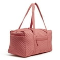thumbnail image 2 of Vera Bradley Women's Cotton Large Travel Duffel Bag Terra Cotta Rose, 2 of 4