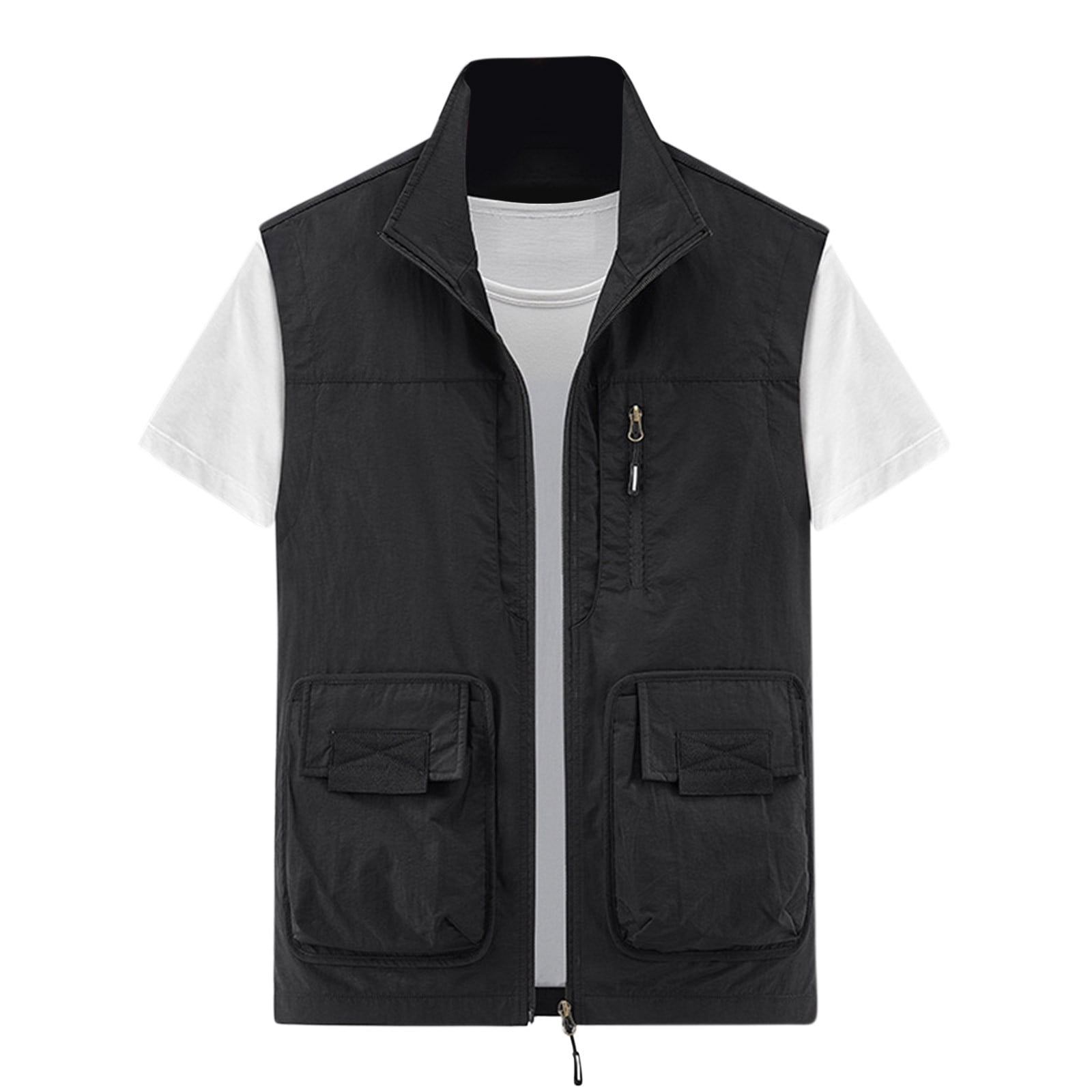 IYTR Men's Multi Pocket Utility Waistcoat Lightweight Breathable