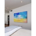 thumbnail image 6 of "Horizon Sun" Painting Print on Wrapped Canvas, 6 of 7