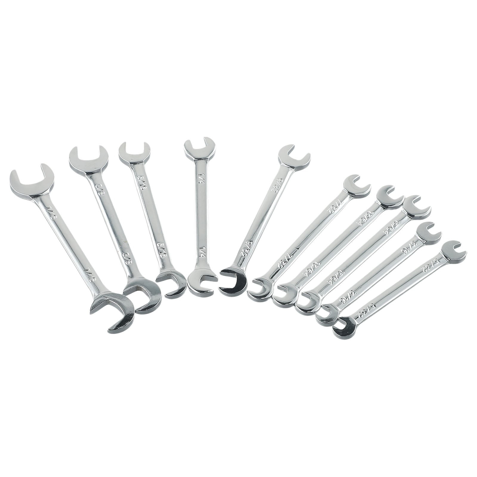 20 Pcs Combination Spanner Set Small Wrench Metric SAE Imperial Portable Tool