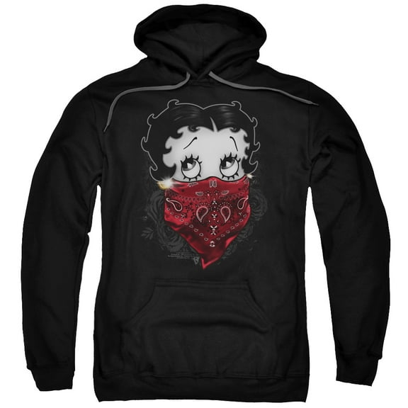 Betty Boop - Bandana &Amp; Roses - Pull-Over Hoodie - XXXXX-Large