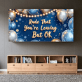 thumbnail image 6 of Decorative Design Leaving Party Banner Rude You're Leaving Silver Stars Blue Balloons for Farewell Celebration Office Party Goodbye Event, 6 of 7