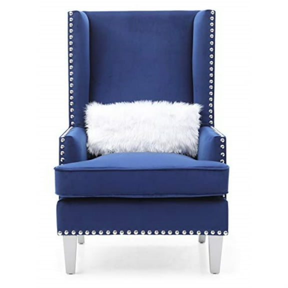 Glory Furniture Wilshire G0953A-AC Chair , BLUE