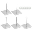 thumbnail image 1 of Uxcell 60 Set Clavos de Aislamiento Autoadhesivos 1-3/16", Clavos Perforados con Arandelas Autolock de 1.2" para Colgadores de Aislamiento de Espuma/Tablero/Pared/Suelo/Ceiling, 1 of 6