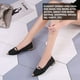thumbnail image 3 of 1 par de zapatos desnudos planos puntiagudos de verano elegantes zapatos de mujer soltera antideslizantes con perlas, 3 of 6