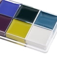 thumbnail image 2 of Yinanstore 12 Color Temporary Body Art Face Paint Pigment Painting Makeup Palette With Color Selection Board, 2 of 8