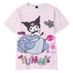 thumbnail image 3 of 2023 Anime Cartoon Summer Kuromi Camiseta My Melody Hello Kitty 3D Impresión Dibujos Animados Ropa Niño Niña Niño Moda Camiseta Casual Top, 3 of 5