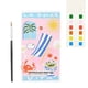 thumbnail image 2 of Mini Bloc De Acuarelas Libro De Pintura Con Acuarelas Diy Incluye Pinturas Mini Pincel Libro Para Colorear Con Dibujos Animados Ayuda A Desarrollar Las Habilidades De Dibujo Interacción Entre Padres, 2 of 8