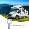 thumbnail image 3 of KAKOWELY 1Set Rv Water Heater Lock Cam Shape 1.46X0.83X0.67In Silver, 3 of 7