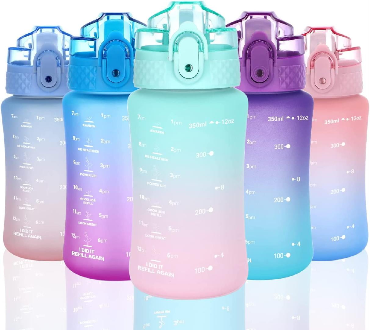 50 Strong Kids Water Bottle with Times to Drink | 24oz BPA-Free Reusable  Water Bottles with Time Mar…See more 50 Strong Kids Water Bottle with Times
