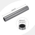 thumbnail image 2 of Uxcell Rigid Round Pipes High Impact for Water Pipe Crafts Cable Sleeve Light Grey 51.8mm x 60mm, 2 of 6