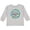 AC-Heather Grey, variant on Inktastic Grandpa's Favorite Girl Blue Flower Wreath Girls Long Sleeve Toddler T-Shirt