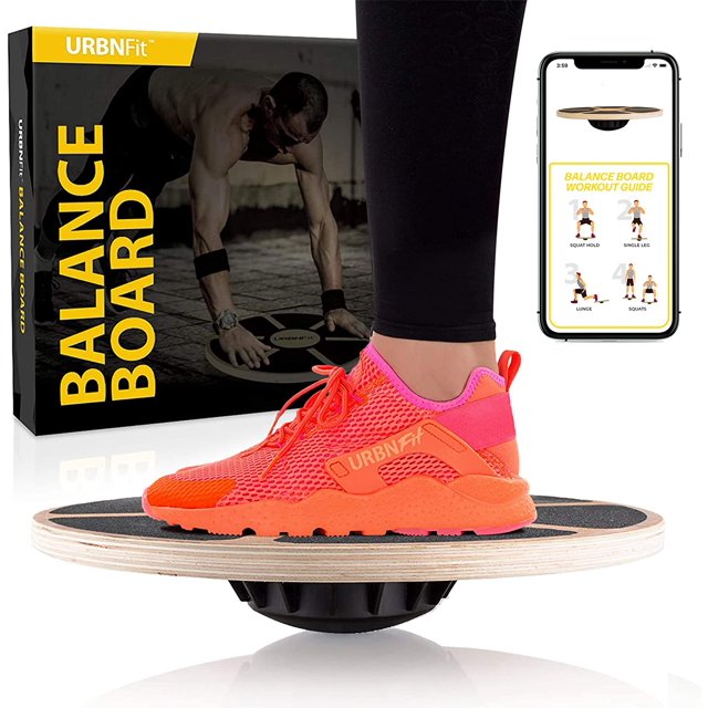 JEW Balance Board - Core Trainer - Increase Stability, Strength and Flexibility - Ballet and Dance Trainer