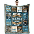 thumbnail image 1 of LHSHID Dad Gifts from Daughter Dad Birthday Gift Gifts for Dad Blanket Dad Gifts from Son Best Dad Ever Gifts Christmas Dad Gifts Fathers Day Dad Gifts Ideas Dads Gifts To My Dad Blanket 50x60in, 1 of 5