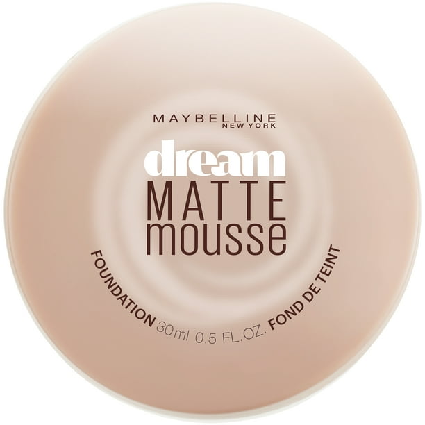 Maybelline Dream Matte Mousse Foundation, Porcelain Ivory, 0.64 oz