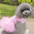 thumbnail image 3 of Falda linda y cómoda para mascotas, falda a rayas para perros, falda de princesa para mascotas, falda fina de gasa para mascotas 1429, 3 of 6