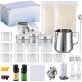 thumbnail image 1 of Scented candles DIY, Kit para hacer velas, Kit de fabricación de velas para principiantes, Kit para Hacer Velas que incluye Latas, Cera de Abejas, Olla, Mechas para Velas, Cuchara etc, 1 of 4