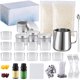 thumbnail image 1 of Scented candles DIY, Kit para hacer velas, Kit de fabricación de velas para principiantes, Kit para Hacer Velas que incluye Latas, Cera de Abejas, Olla, Mechas para Velas, Cuchara etc, 1 of 4