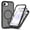 Black, variant on ELEHOLD For iPhone 17e/iPhone 16e Magnetic Case,Built-in Screen Protector Dual-Layer Shockproof Frosted Full Body Non-Slip Cover , Black