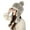 Khaki, variant on Faux Fur Warmer Trapper Hat for Women, Furry Mongolian Russian Bomber Skiing Winter Warm Windproof Earflap Cap