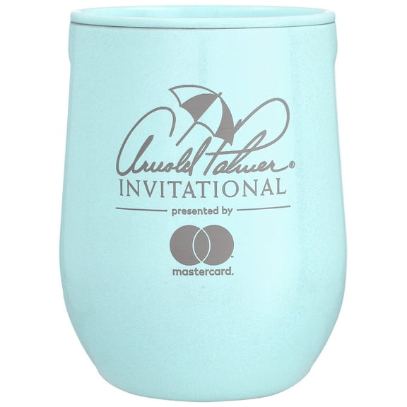 Corkcicle Blue Arnold Palmer Invitational 12oz. Stemless Wine Glass
