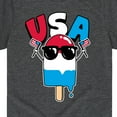 thumbnail image 3 of Instant Message - USA Popcicle - Toddler & Youth Short Sleeve Graphic T-Shirt, 3 of 6
