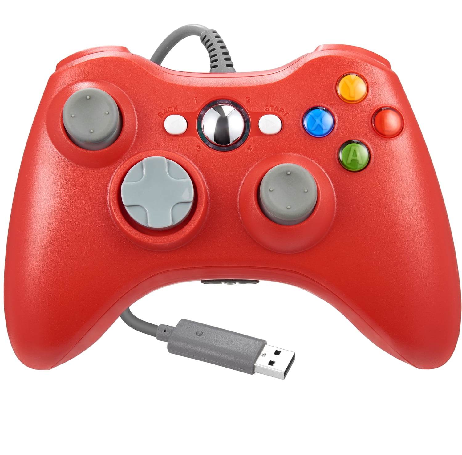 LUXMO Wired Xbox 360 Controller for Microsoft Xbox 360 and ...