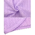 thumbnail image 4 of Uniexcosm Little Girls Sweaters Shrug Cardigan Knit Long Sleeve Wedding Cardigans, 4 of 5