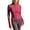 Watermelon Red, variant on UJNDER Women's Lightweight Stretchy Yoga Jacket Breathable Workout Running Hoodie Slim Fit Athletic Casual Outerwear for Women PK1 XXXL
