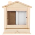 thumbnail image 1 of BRIGHTFUFU 1Set Wooden Urn Box for Pet Ashes Container Simple Shape 9.8x9x6in, 1 of 7